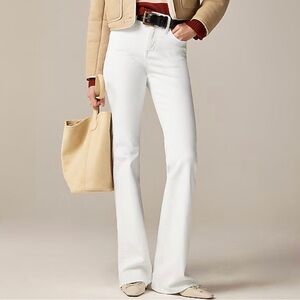 J Crew Tall Bootcut Jean in White